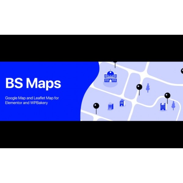 BS Maps – Плагин для интеграции Google Map и Leaflet Map в Elementor и WPBakery